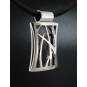Small Reeds Pendant with tube bail