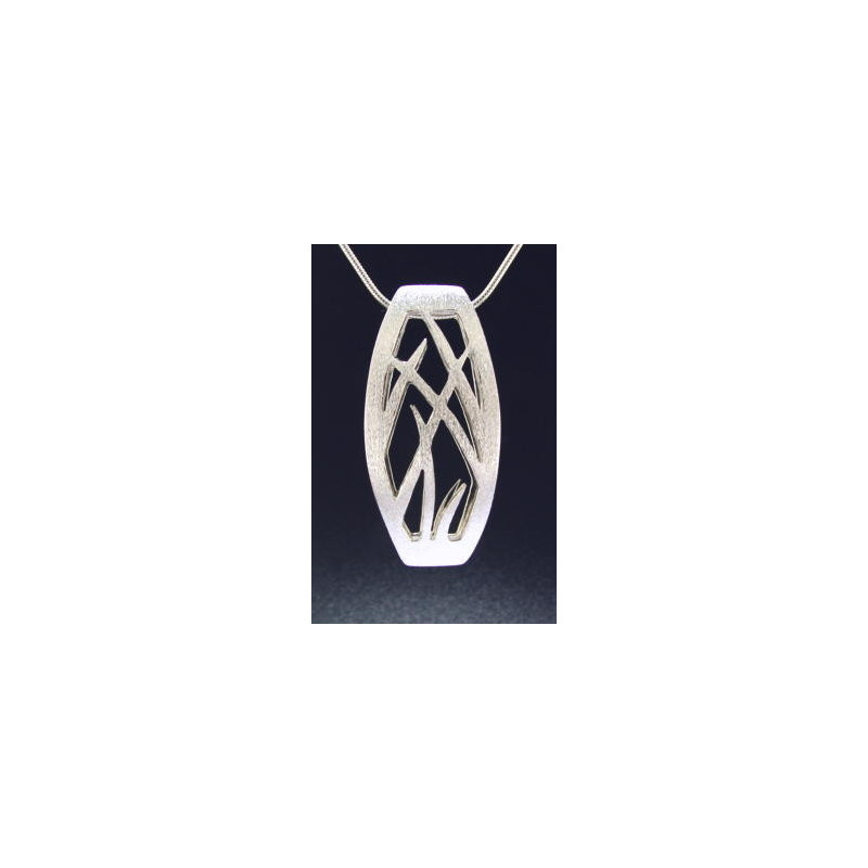 Large Puffed Reeds Pendant