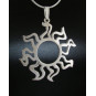 Large Flat Sunshine Pendant