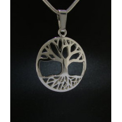Large Round Domed Tree Pendant