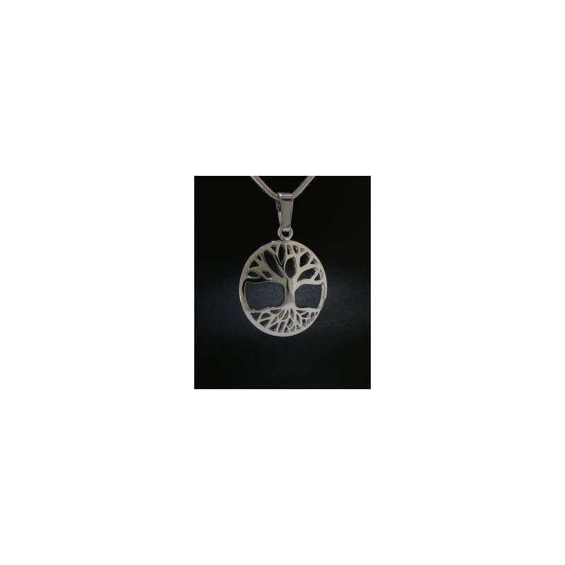Large Round Domed Tree Pendant