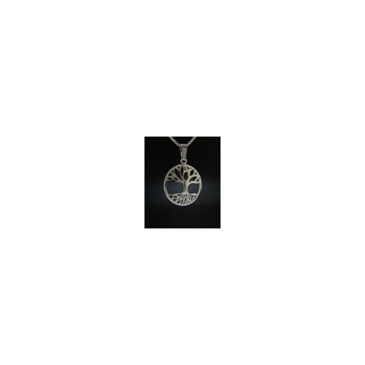 Large Round Domed Tree Pendant