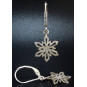F114 - Small Snowflake Earrings