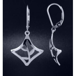 Medium Domed Vines Earrings