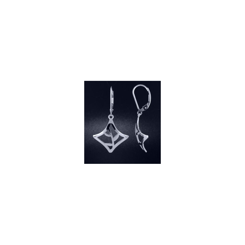 Medium Domed Vines Earrings