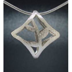 Medium Puffed Vines Pendant