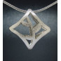 Medium Puffed Vines Pendant