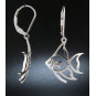 Small Domed Angelfish Earrings