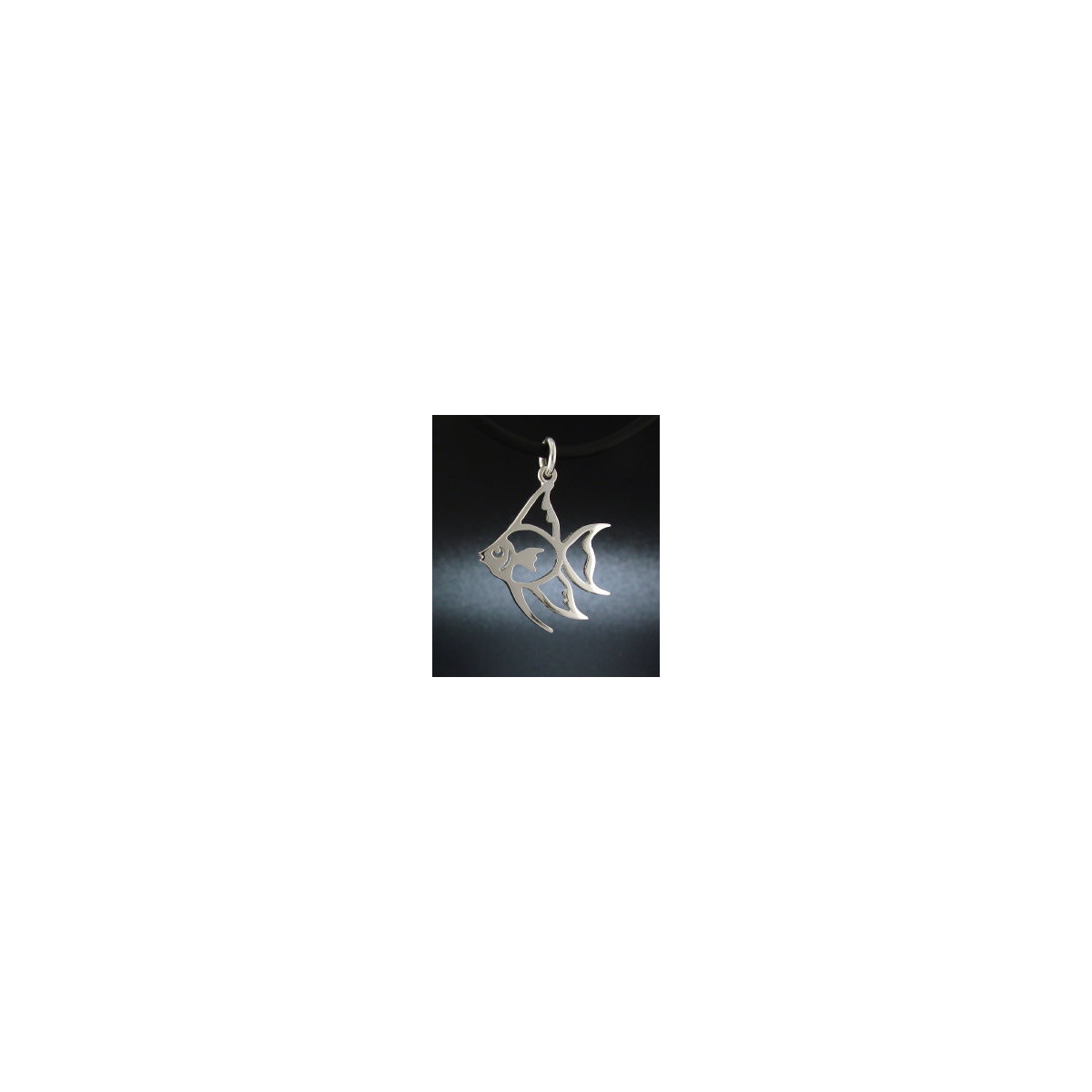 Small Flat Angelfish Pendant