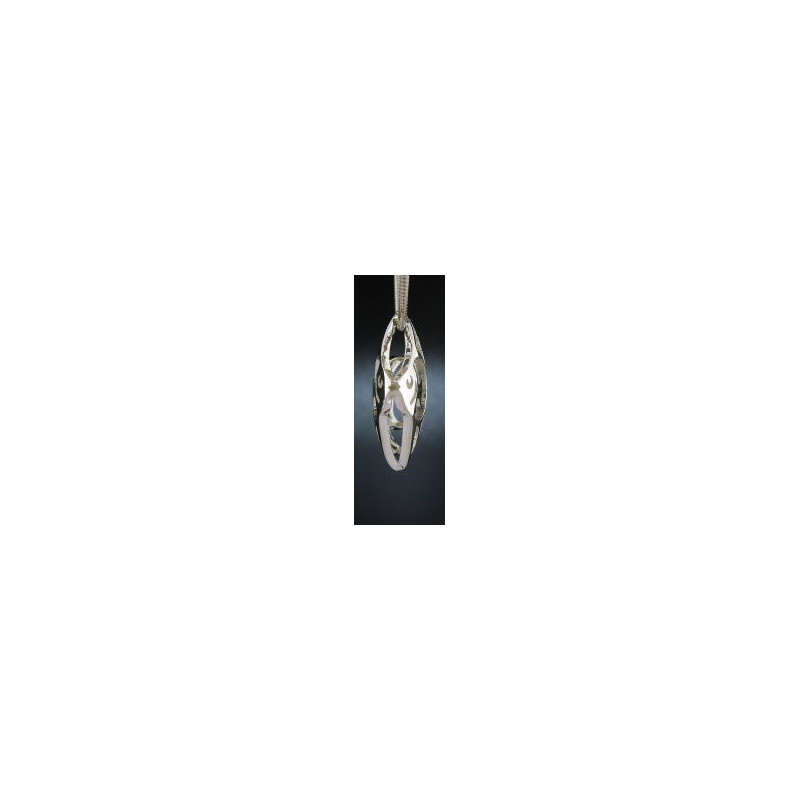 Small Puffed Angelfish Pendant
