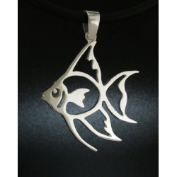 Medium Flat Angelfish Pendant