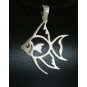 Medium Flat Angelfish Pendant