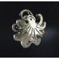 Large Puffed Octopus Pendant
