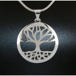 Small Round Tree Pendant