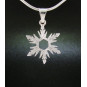 F135 - Small Snowflake Necklace