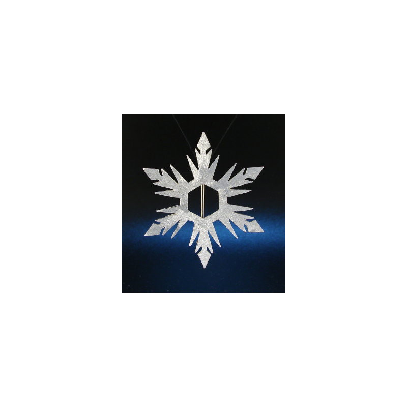 F135 - Large Snowflake Pin