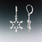 F137 - Medium Snowflake Earrings