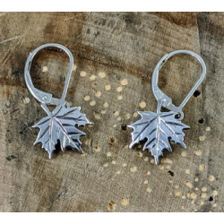 Small Maple Leaf Earrings