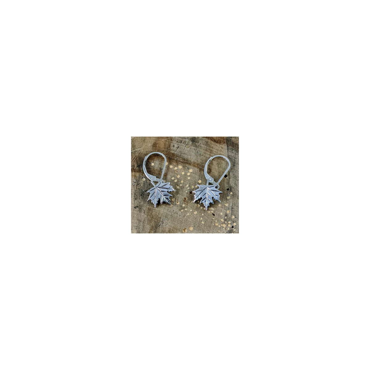 Small Maple Leaf Earrings