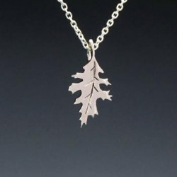 Small English Oak Leaf Pendant