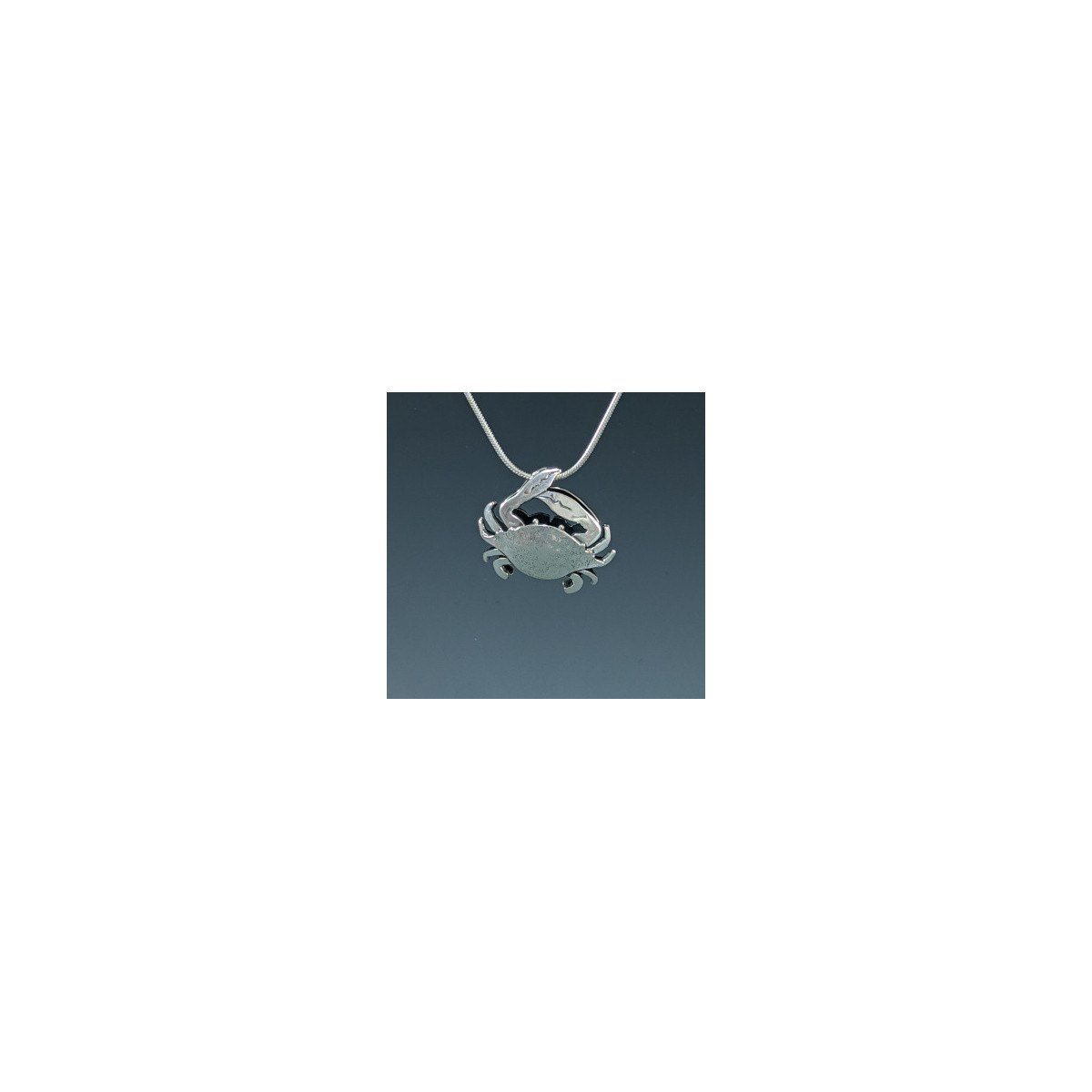 Puffed Crab Necklace