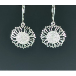 Small Sunflower Earrings