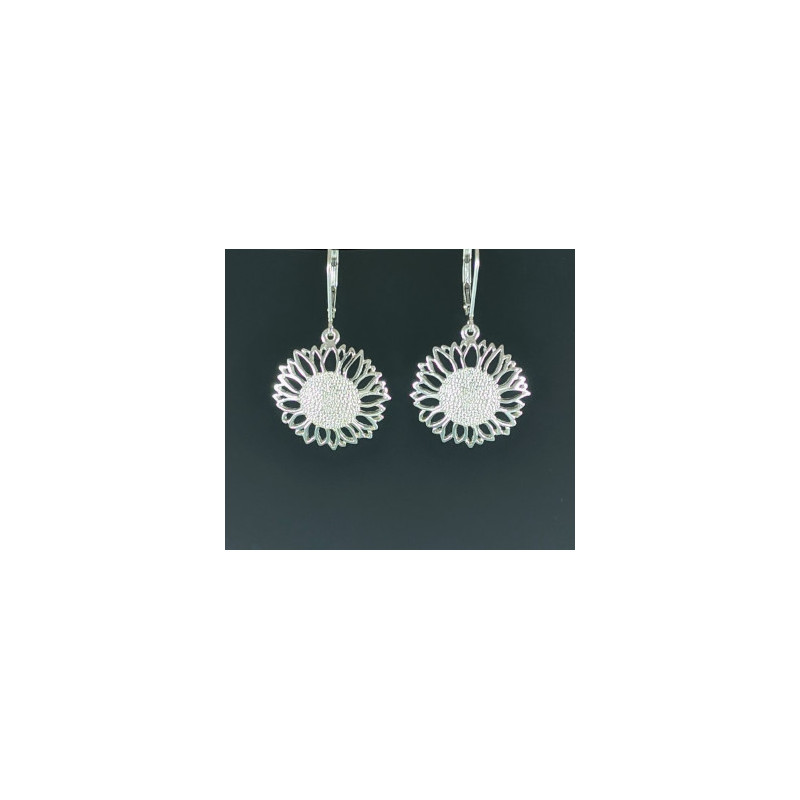 Small Sunflower Earrings