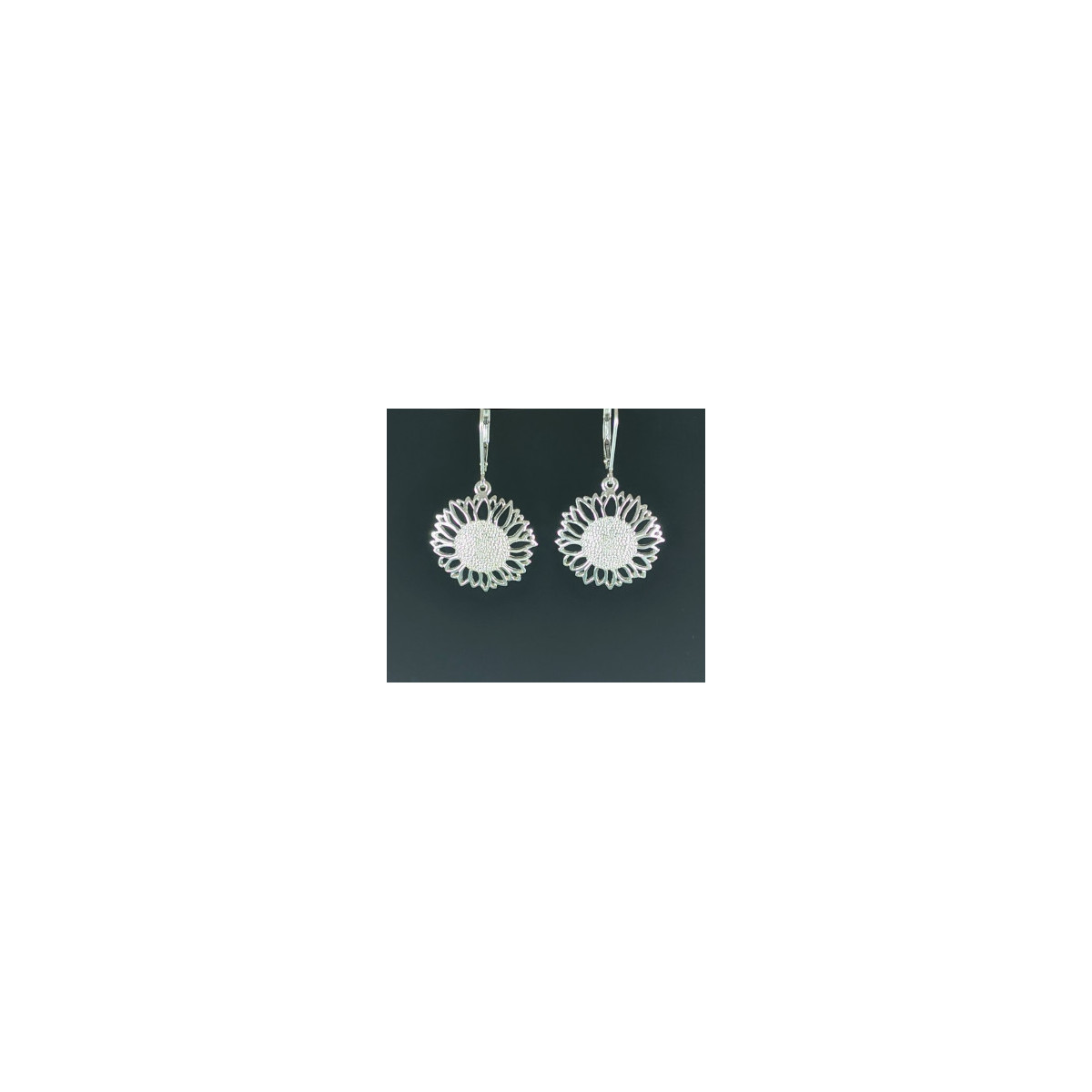 Small Sunflower Earrings