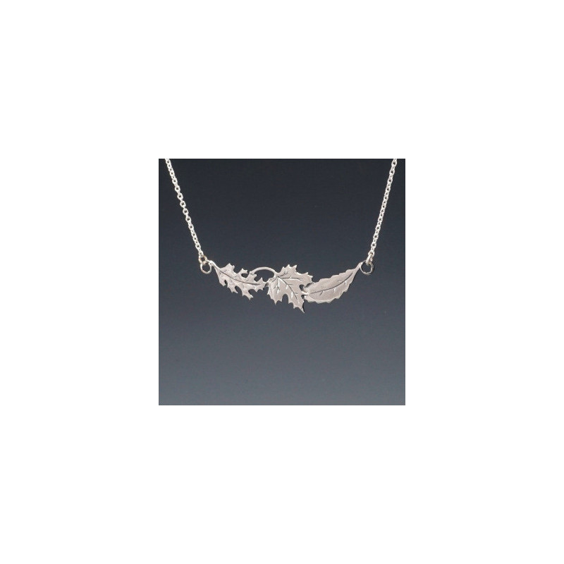Three Leaf Necklace