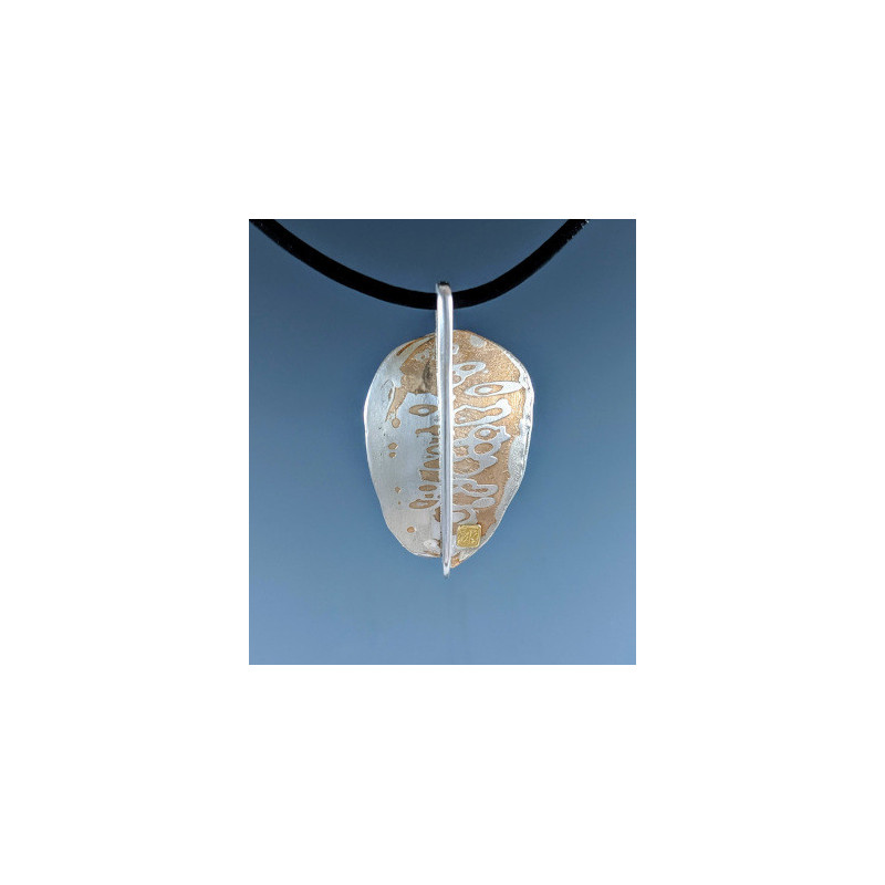 Mokume Gane  Pendant