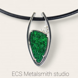 Uvarovite Pendant