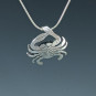 Puffed Crab Necklace