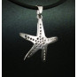 Medium Domed Starfish Pendant - polished