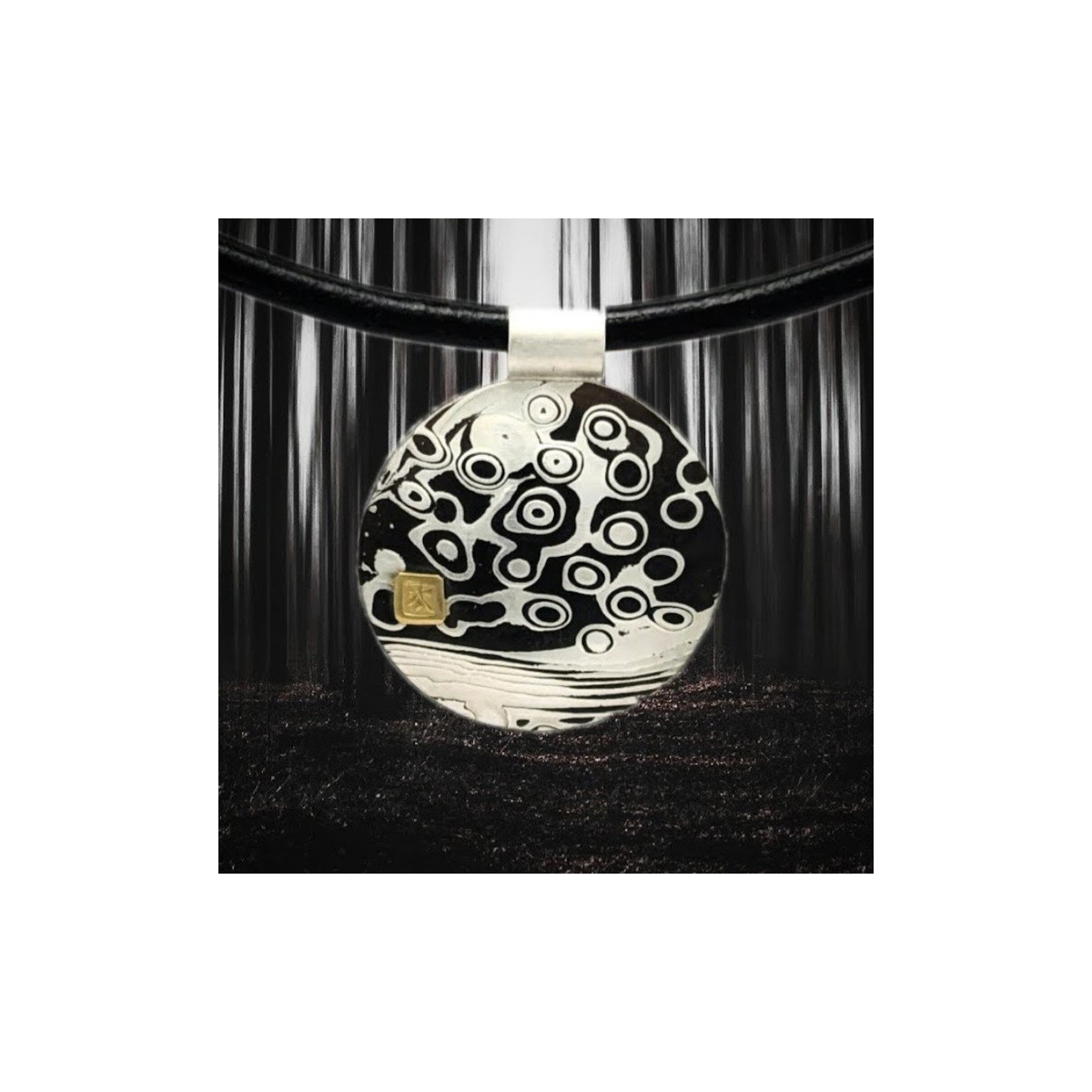 Mokume Gane Necklace