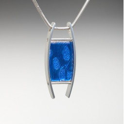 Framed Enamel Pendant