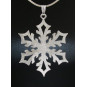 F130 - Medium Snowflake Necklace